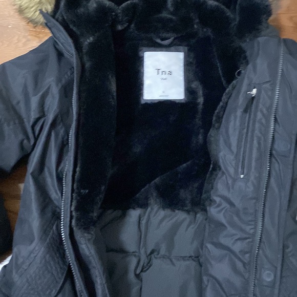 TNA vail parka jacket L - Picture 4 of 14